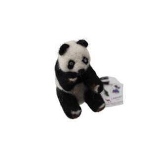 Lanart Panda Bear Alpaca Needle Felting 93766